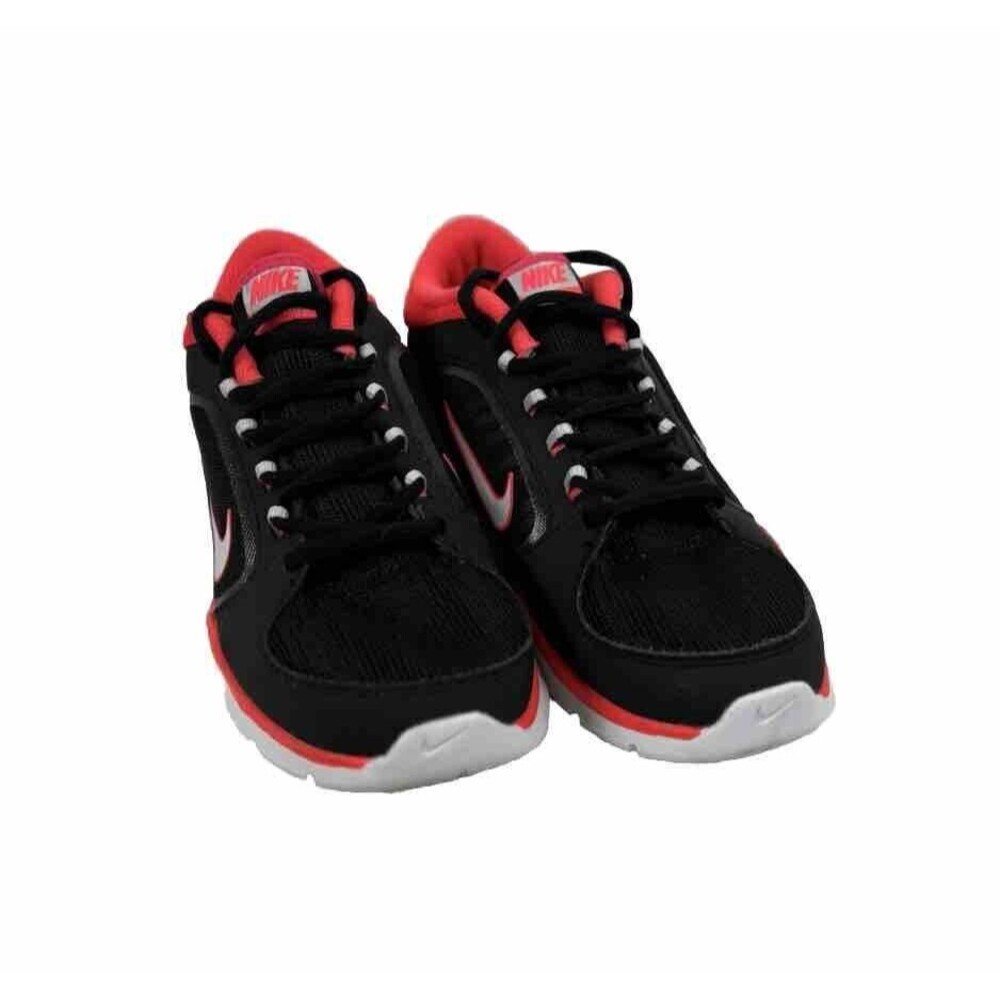 Nike Flex Trainer 4 Womens Size 8.5 643083-002 Black Running Shoes Sneakers